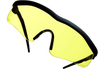 Image of Allen Guardian Shooting Safety Glasses, Black Frame, Yellow Lenses, One Size, 2379