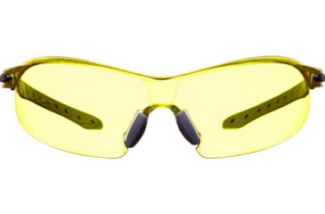 Image of Allen Keen Shooting Safety Glasses, Black/Gray Frame, Yellow Lenses, One Size, 2377