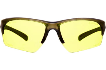 Image of Allen Outlook Shooting Safety Glasses, Smoke Frame, Yellow Lenses, One Size, 2382