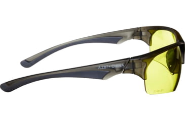 Image of Allen Outlook Shooting Safety Glasses, Smoke Frame, Yellow Lenses, One Size, 2382
