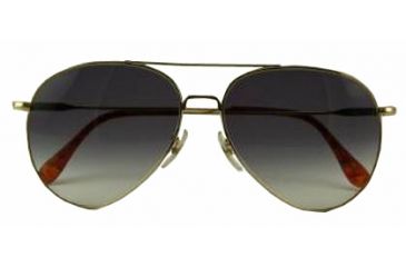 Image of American Optical General LE Sunglasses w/ Gold Frame and Polycarbonate Gradient Grey Lens GGRGRY-WS145-14-58-52