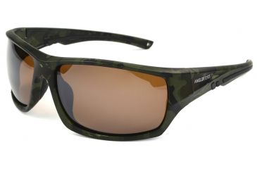 Image of Angler Eyes Burbot Sunglasses, Camo Frame, Smoke Polarized with Silver Mirror Flash Lens, Polarized, 10232965.FGX