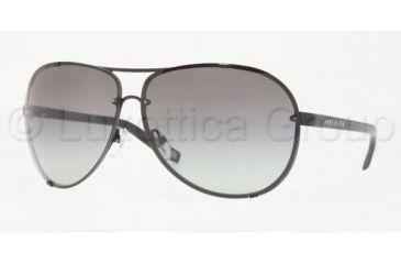 Image of Anne Klein AK 4129 Sunglasses Styles Black Frame / Gray Gradient Lenses, 357 77 6510