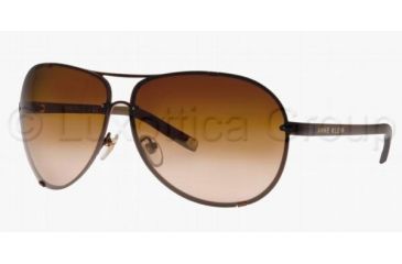 Image of Anne Klein AK 4129 Sunglasses Styles Brown Frame, 358 74 6510