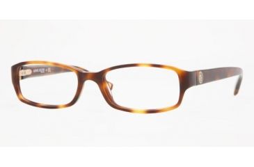 Image of Anne Klein AK 8098 Eyeglasses Styles -  Tortoise Frame w/Non-Rx 50 mm Diameter Lenses, 248-5017