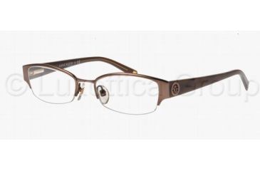 Image of Anne Klein AK 9122 AK9122 Single Vision Prescription Eyewear 563S-4918 - Satin Brown 