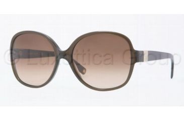 Image of Anne Klein AK 3170 AK3170 Single Vision Prescription Sunglasses AK3170-314-78-5615 - Lens Diameter: 56 mm, Frame Color: Olive Sheer