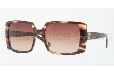 Image of Anne Klein AK3172 Bifocal Prescription Sunglasses AK3172-322-74-5717 - Lens Diameter: 57 mm, Frame Color: Transparent Brown