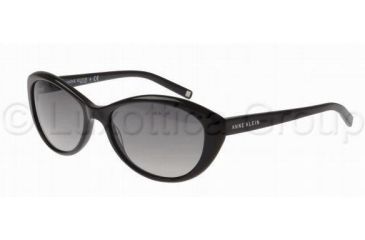 Image of Anne Klein AK3175 AK3175 Single Vision Prescription Sunglasses AK3175-201-81-5717 - Lens Diameter: 57 mm, Frame Color: Black