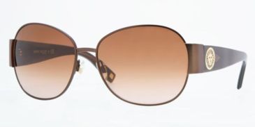 Image of Anne Klein AK4131 #371/74 - Satin Brown Frame, Brown Gradient Lenses