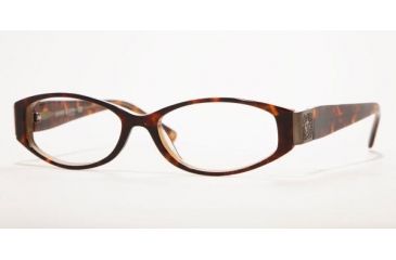 Image of Anne Klein Eyeglasses AK8068 181 4915 with No Line Progressive Rx Prescription Lenses Smoke Frame w/ 49 mm Diameter Lenses