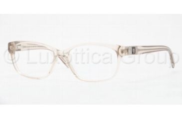 Image of Anne Klein AK8106 Eyeglass Frames 264-5015 - Taupe Sheer Frame, Demo Lens Lenses