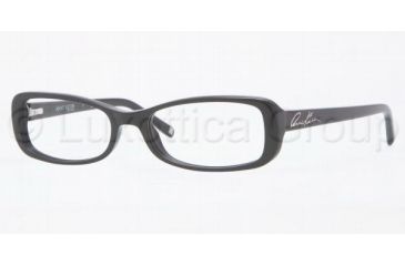 Image of Anne Klein AK8107 Single Vision Prescription Eyeglasses 147-4916 - Black 