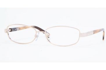 Image of Anne Klein AK9090 Bifocal Eyeglasses Gold/Brown Marble Frame w/ 51 mm Diameter Lenses, 520 5115