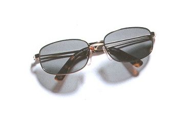 Image of AO Millenium, Cosmos, 58mm, Silver, Neutral Green Sunglasses