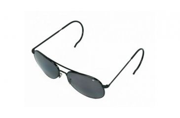 Image of AO General Sunglasses, Black, Comfort Cable, Grey Glass Lenses, 58mm, Polarized TCGPG-CC-58