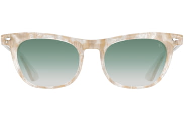 Image of AO Lucinda Sunglasses - Womens, Champagne Shell, SunVogue Green Gradient AOLite Nylon Lenses, Champagne Shell / SunVogue Green Gradient Lens, 51-20-140, LUC151ST--EGN