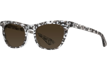 Image of AO Lucinda Sunglasses - Womens, Crystal Slate, Cosmetan Brown AOLite Nylon Lenses, Crystal Slate / Cosmetan Brown Polarized Lens, 51-20-140, LUC251ST--BNN-P