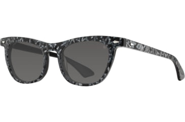 Image of AO Lucinda Sunglasses - Womens, Obsidian, True Color Gray AOLite Nylon Lenses, Obsidian / True Color Gray Polarized Lens, 51-20-140, LUC351ST--GYN-P