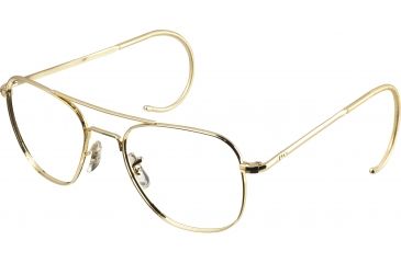 Image of AO Original Pilot Sunglasses, Comfort Cable, Gold Frame, No Lens