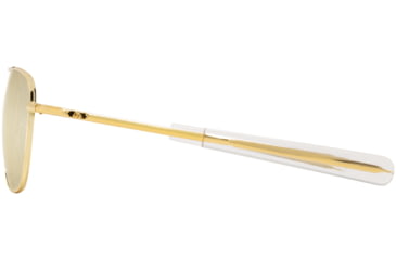 Image of AO Original Pilot Sunglasses, Gold Frame, 52 mm SunFlash Gold Mirror SkyMaster Glass Lenses, Bayonet Temple,738921564508
