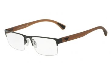 Image of Armani EA1050 Eyeglass Frames 3014-53 - Black Frame