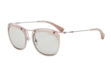 Image of Armani EA2023 Progressive Prescription Sunglasses EA2023-307387-54 - Lens Diameter 54 mm, Frame Color Matte Pink/opal Pink
