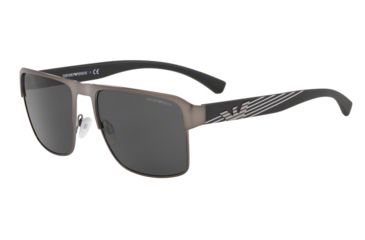Image of Armani EA2066 Sunglasses 300387-57 - , Grey Lenses