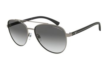 Image of Armani EA2079 Sunglasses 326611-58 - , Grey Gradient Lenses