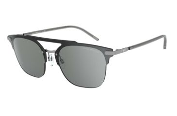 Image of Armani EA2090 Sunglasses 30106G-45 - , Mirror Silver Lenses