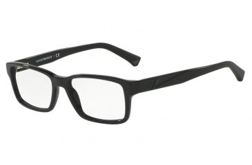 Image of Armani EA3087 Bifocal Prescription Eyeglasses 5017-52 - Black Frame