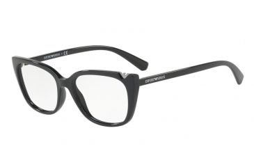 Image of Armani EA3109 Bifocal Prescription Eyeglasses 5017-54 - Black Frame