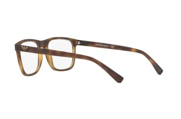 Image of Armani EA3140 Progressive Prescription Eyeglasses, 53mm, Matte Havana, EA3140-5089-53-PRO