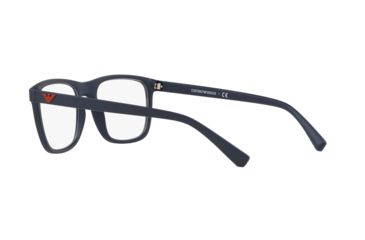 Image of Armani EA3140 Progressive Prescription Eyeglasses, 53mm, Matte Blue, EA3140-5719-53-PRO