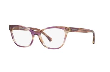 Image of Armani EA3142F Eyeglass Frames 5716-53 - Watercolr Plum