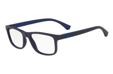 Image of Armani EA3147F Eyeglass Frames 5754-55 - Matte Blue