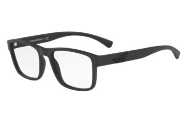 Image of Armani EA3149 Eyeglass Frames 5042-53 - Matte Black
