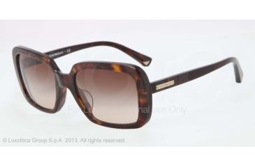 Image of Armani EA4007F Progressive Prescription Sunglasses EA4007F-502613-54 - Lens Diameter 54 mm, Frame Color Dark Havana