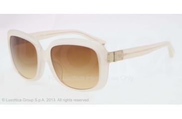 Image of Armani EA4008F Progressive Prescription Sunglasses EA4008F-50822L-56 - Lens Diameter 56 mm, Frame Color Opal Beige