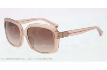 Image of Armani EA4008F Progressive Prescription Sunglasses EA4008F-508413-56 - Lens Diameter 56 mm, Frame Color Opal Brown Pearl