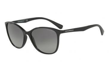 Image of Armani EA4073 Sunglasses 501711-56 - Black Frame, Grey Gradient Lenses