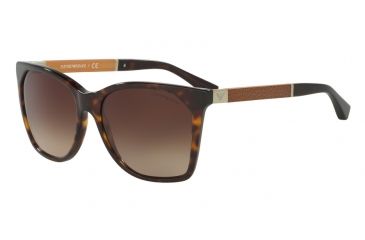 Image of Armani EA4075F Bifocal Prescription Sunglasses EA4075F-502613-57 - Lens Diameter 57 mm, Frame Color Havana