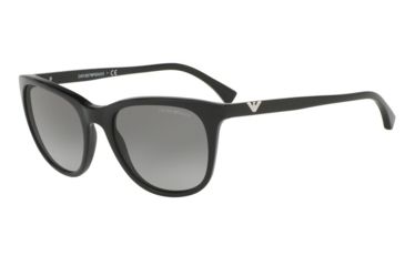Image of Armani EA4086F Sunglasses 501711-56 - Black Frame, Grey Gradient Lenses