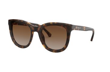 Image of Armani EA4125F Sunglasses 508913-61 - Havana Frame, Brown Gradient Lenses