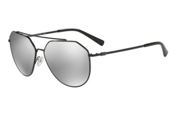 Image of Armani Exchange AX2023S Sunglasses 60006G-59 - , Light Grey Mirror Silver 80 Lenses