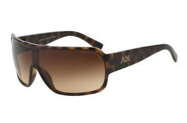Image of Armani Exchange AX4009 Sunglasses 803713-36 - Tortoise Frame, Light Brown Gradient Lenses