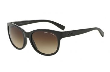 Image of Armani Exchange AX4044S Sunglasses 815913-55 - Brown Frame, Brown Gradient Lenses