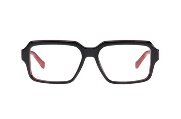 Image of Arnette Bitrate Eyeglasses, Gloss Black/Red Frame-AN7084-0153