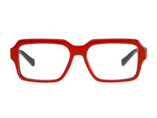 Image of Arnette Bitrate Eyeglasses, Gloss Red/Black Frame-AN7084-0451