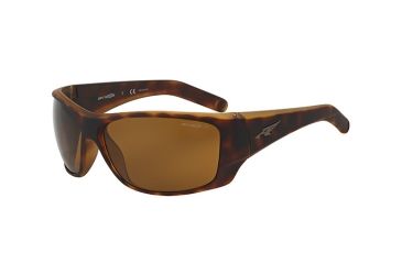 Image of Arnette Heist 2.0 Sunglasses, Fuzzy Havana Frame, Brown Polarized Lens-AN4215-03